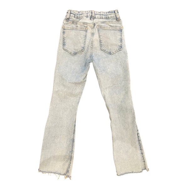 Zara ankle flare light wash jeans 4 - Picture 3 of 4